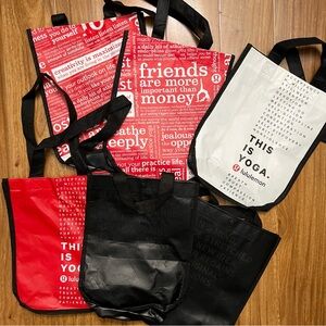 Lululemon Mini Reusable Bags